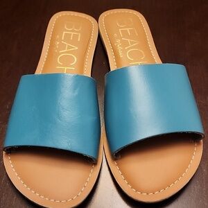 Beach By Matisse Cabana Sandal in Teal, Size 8